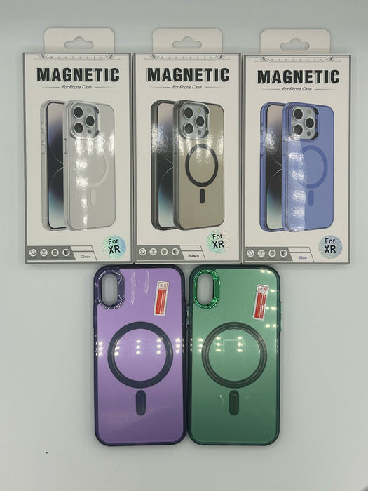 Colorful MagSafe metallic for iphone XR