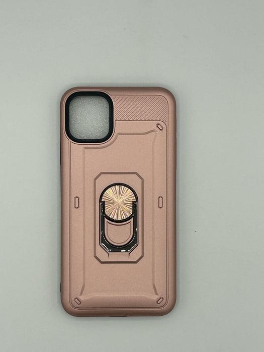 Heavy duty case with ring and magnet for iphone 11 pro max