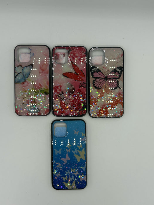 Colorful butterfly case for iphone 12 mini