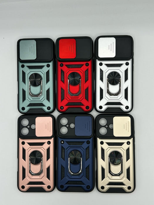 Basic cases with ring for iphone 16