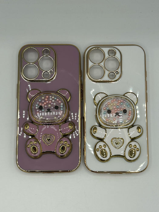 Bear cases with pop socket for iphone 16 pro