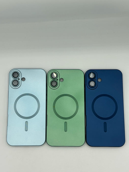 Metal MagSafe cases for iphone 16 plus