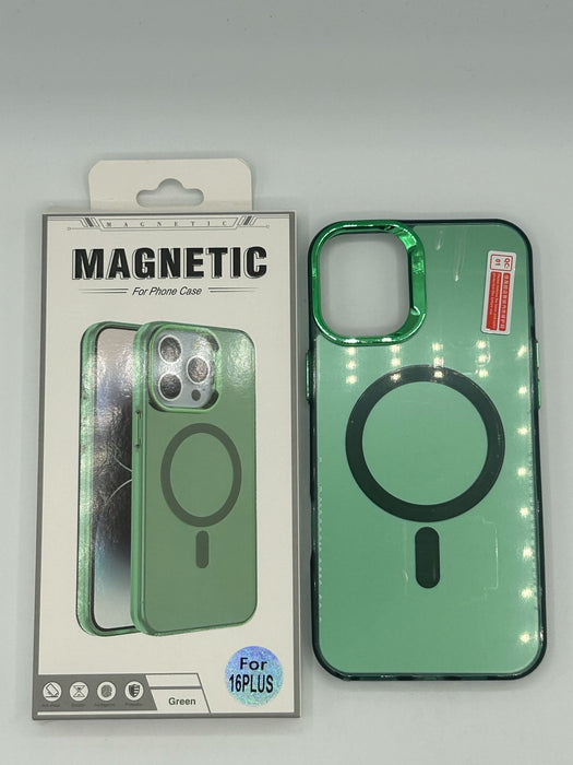 Metallic MagSafe case for iphone 16 plus