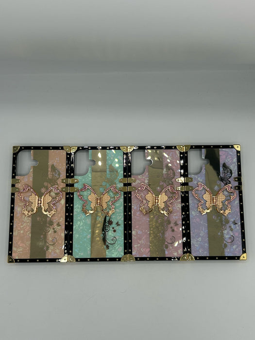 Butterfly stand cases for iphone 16 plus