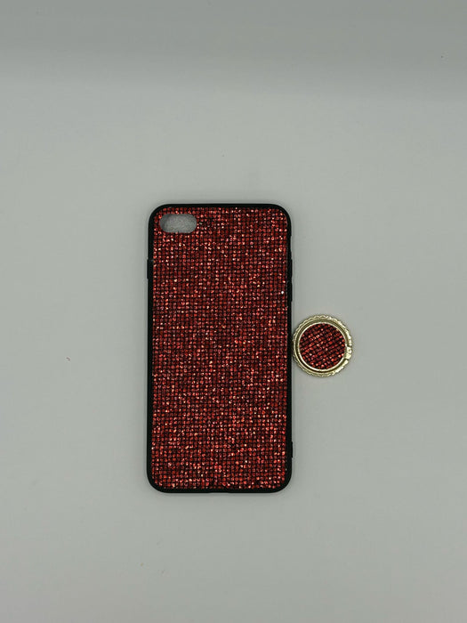Glitter case with ring for iphone 7 plus / 8 plus