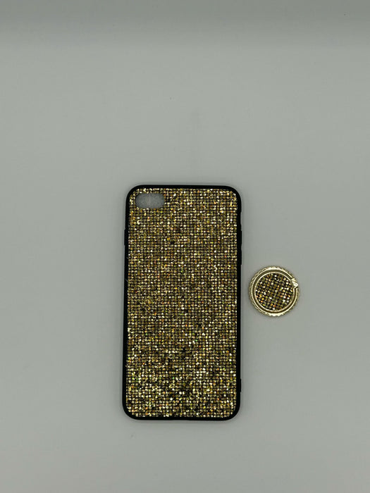 Glitter case with ring for iphone 7 plus / 8 plus