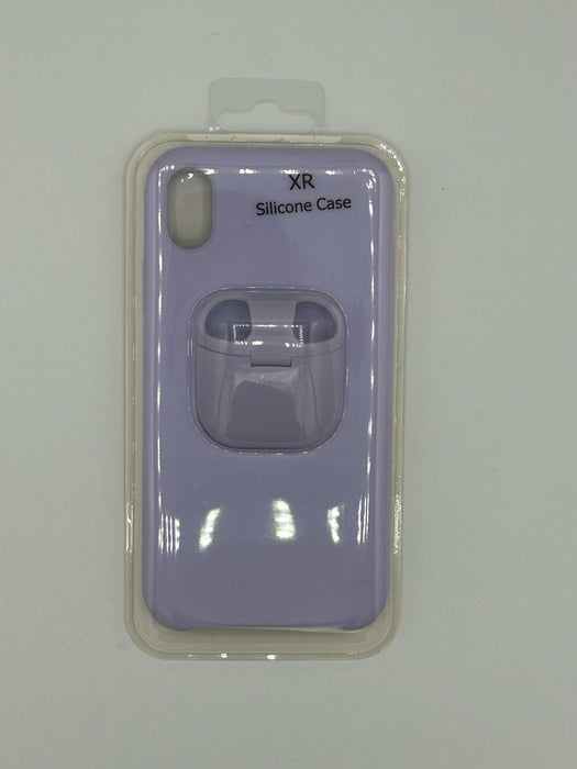Silicon cases with AirPods holder for iphone XR
