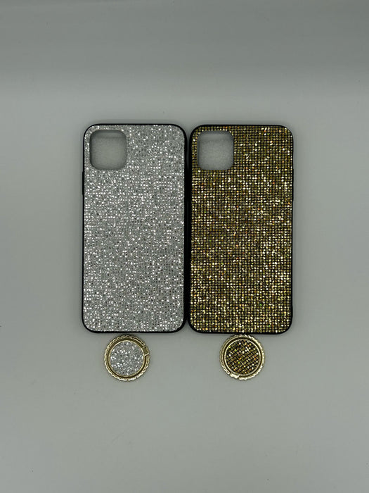 Glitter cases with ring for iphone 11 pro max
