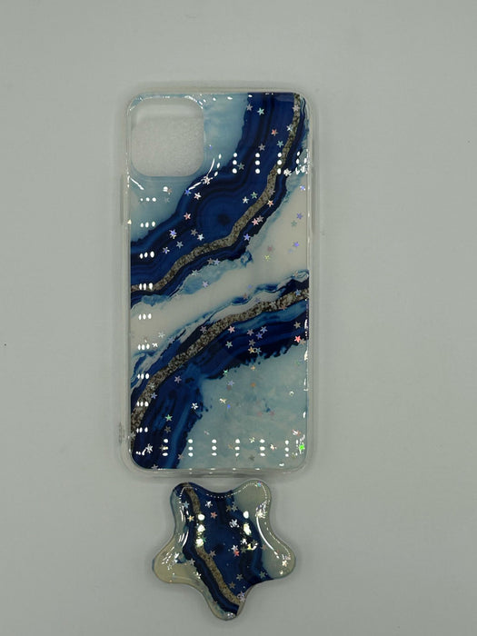 Marble cases with Star Bobsocket for iphone 11 pro max