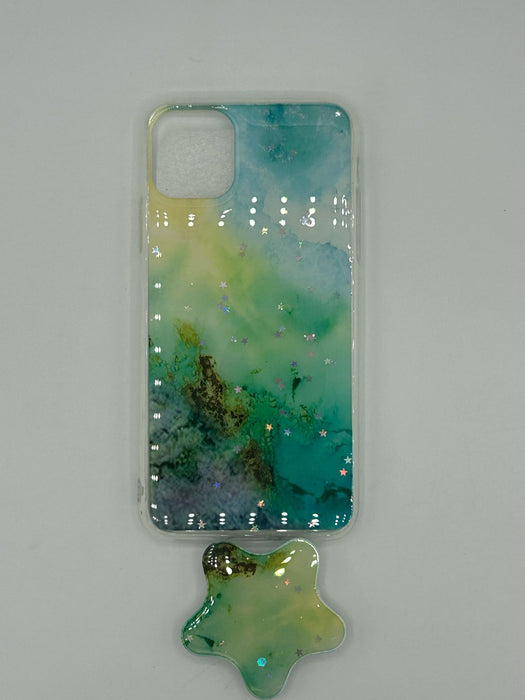 Marble cases with Star Bobsocket for iphone 11 pro max