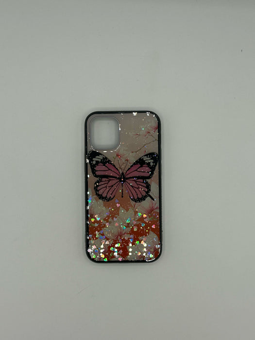 Colorful butterfly case for iphone 12 mini