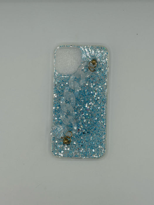 Glitter cases with chain handle for iphone 12 pro max