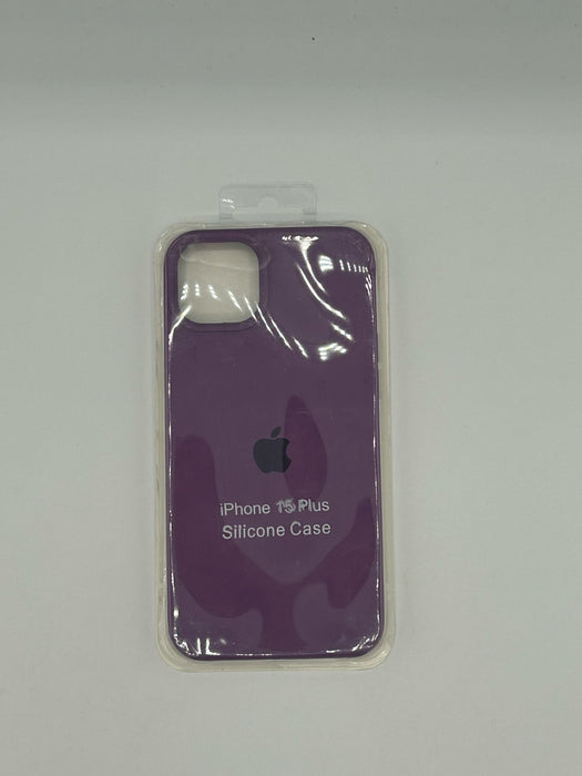 Silicon logo cases for iphone 15 plus