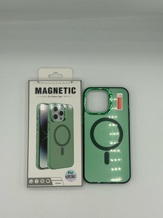 Metallic colorful, MagSafe cases for iphone 15 pro max
