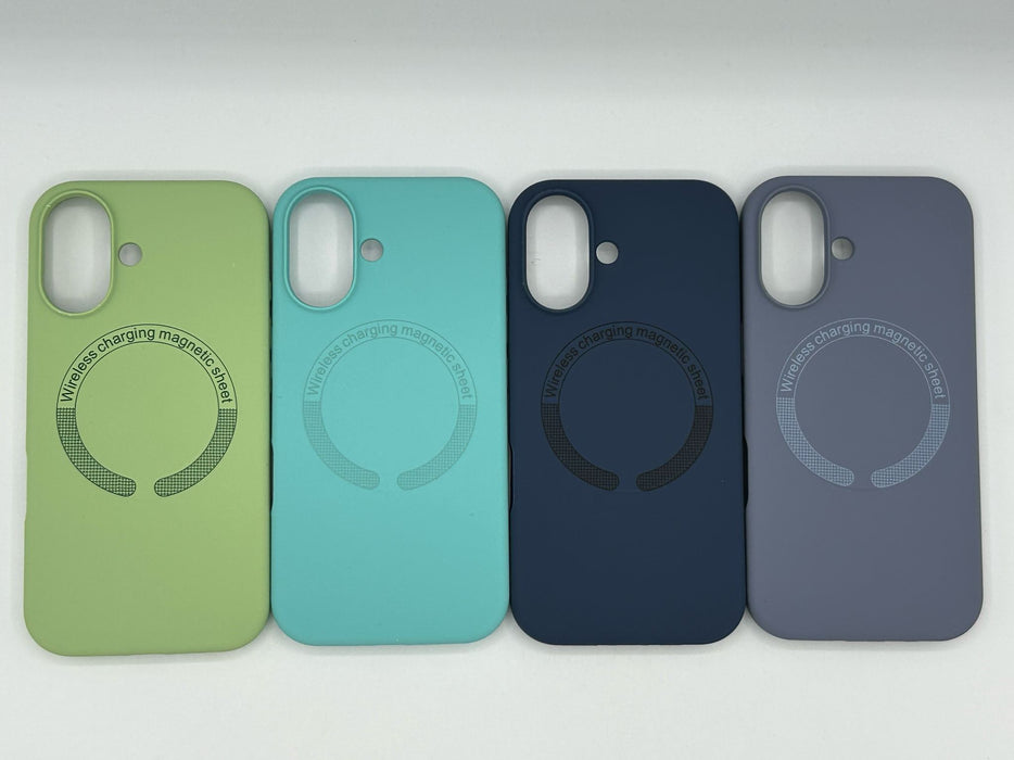 Silicon MagSafe cases for iphone 16