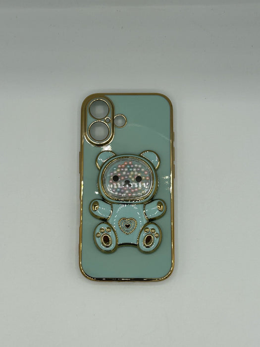 Bear cases with pop socket for iphone 16