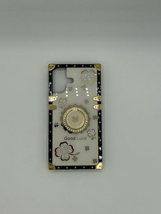 Squared good luck cases with ring for iphone 16