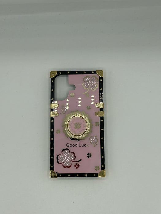 Squared good luck cases with ring for iphone 16