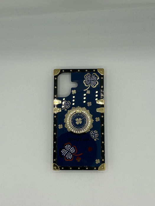 Squared good luck cases with ring for iphone 16