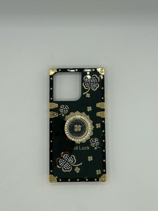 Squared good luck cases with ring for iphone 16 pro