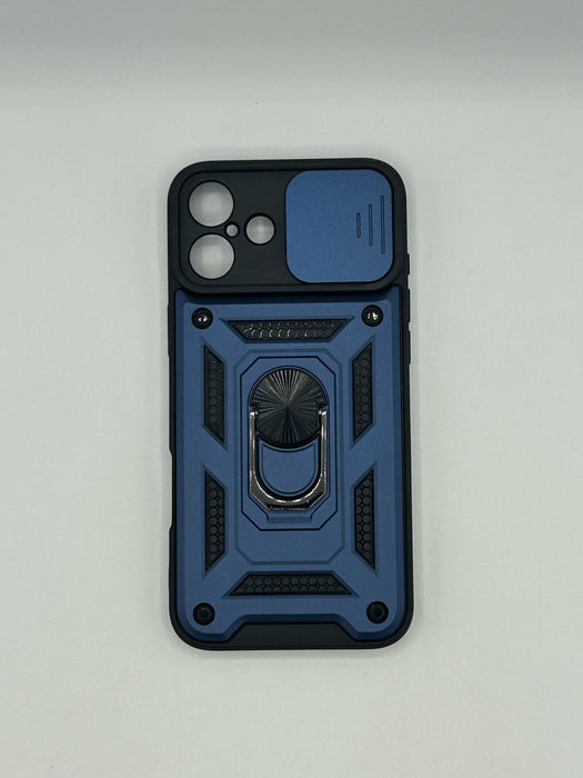 Basic cases with ring for iphone 16 plus