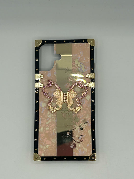 Butterfly stand cases for iphone 16 plus