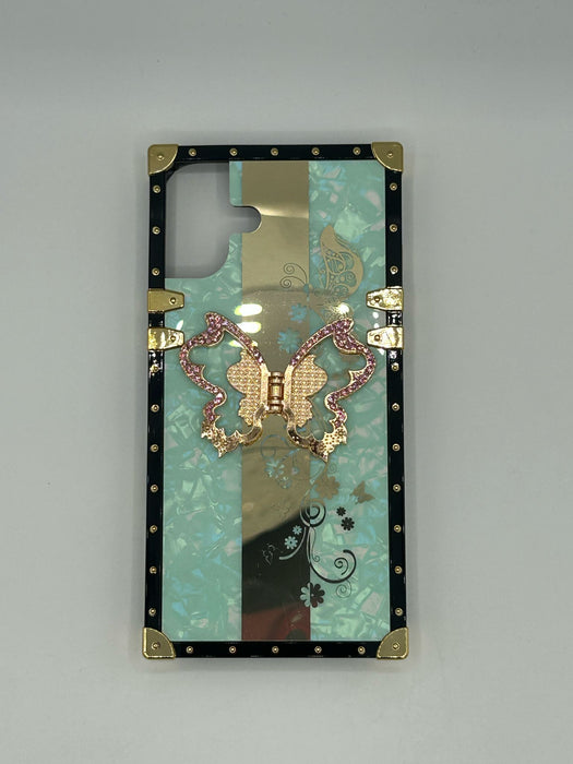 Butterfly stand cases for iphone 16 plus